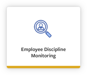Service Card: Employee Discipline Monitoring. Click to view service description.