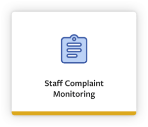Staff Complaints Service Card